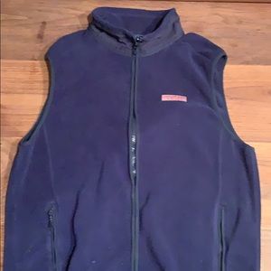 Vineyard vines fleece vest
